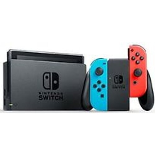 Nintendo Switch 32GB [incl. controller roodblauw] zwart Tweedehands