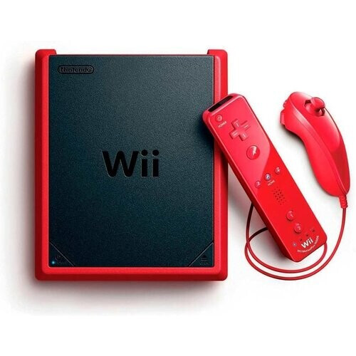 Nintendo Wii Mini - Rood/Zwart Tweedehands