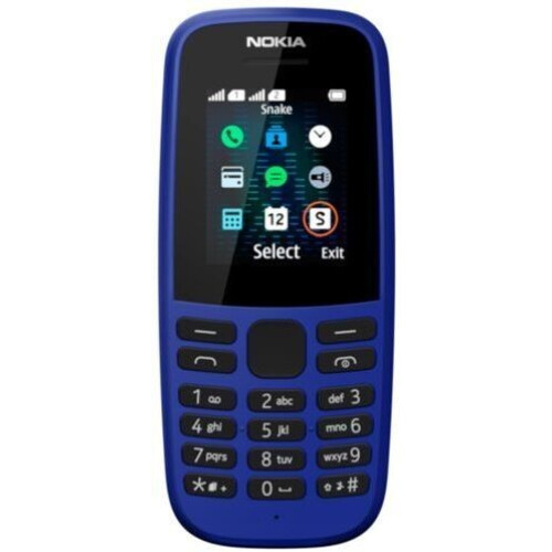 Nokia 105 (2019) - Mobiele Telefoon - Blauw Tweedehands