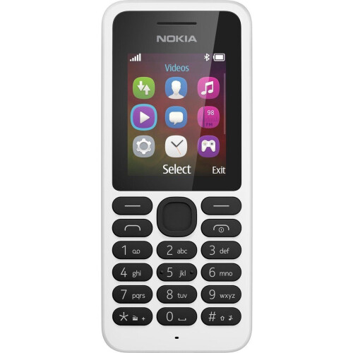 Nokia 130 - Dual-SIM - 16 uur video afspelen - Wit Tweedehands