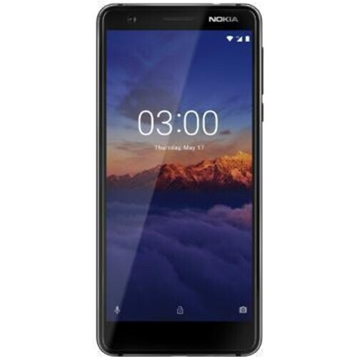 Nokia 3.1 16GB - Zwart - Simlockvrij - Dual-SIM Tweedehands
