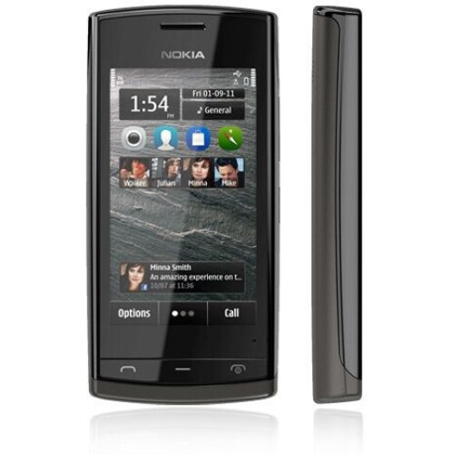 Nokia 500 - Symbian Belle - 3,2" LCD - 2GB opslag - Zwart