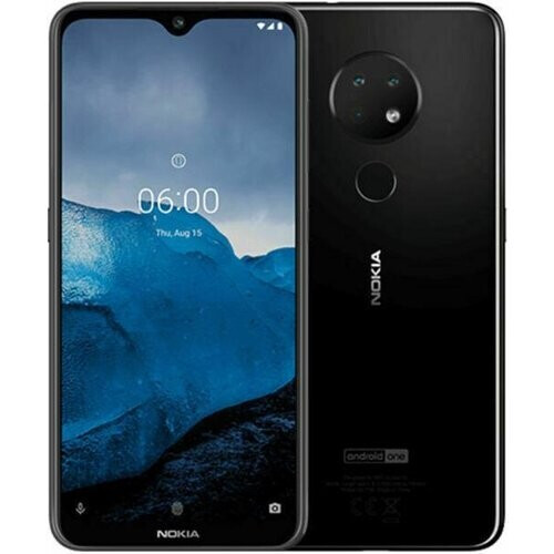Nokia 6.2 32GB - Zwart - Simlockvrij - Dual-SIM Tweedehands