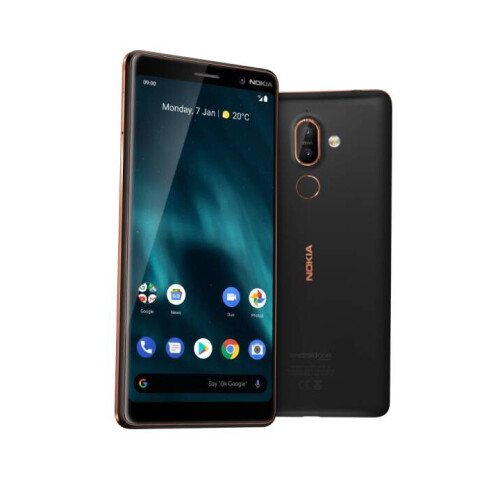 NOKIA 7 PLUS - 64GB - Black/Copper Tweedehands