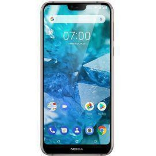 Nokia 7.1 64GB - Zilver - Simlockvrij - Dubbele simkaart Tweedehands