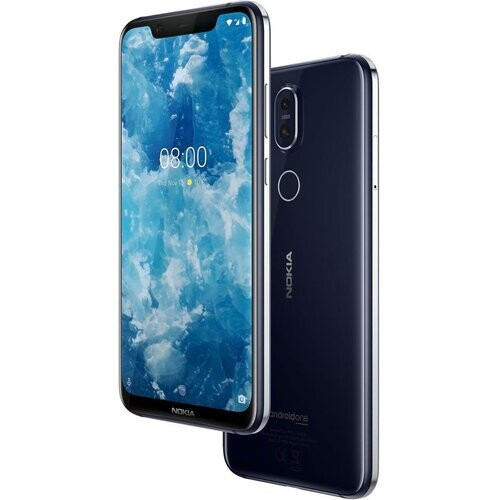 Nokia 8.1 64GB - Blauw - Simlockvrij Tweedehands