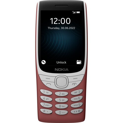 Nokia 8210 4G - Smartphone - Rood