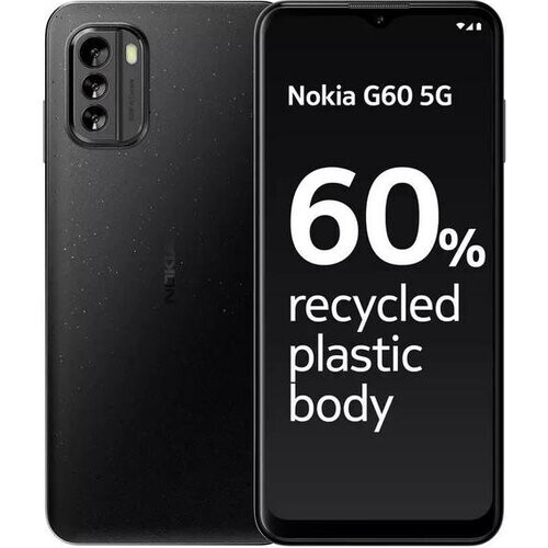 Nokia G60 64GB - Zwart - Simlockvrij - Dual-SIM Tweedehands