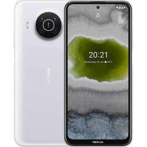 Nokia X10 5G 128GB - Wit - Simlockvrij - Dubbele simkaart Tweedehands