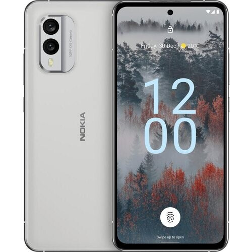 Nokia X30 128GB - Wit - Simlockvrij - Dubbele simkaart Tweedehands