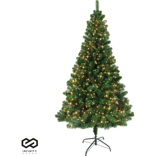 Nordlandia Kunstkerstboom - 240 cm - LED Verlichting 230 Lampjes - Groen