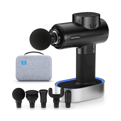 NorthGun Pro - Massage Gun - Krachtige Diepe Spiermassage - Inclusief Oplaadstation