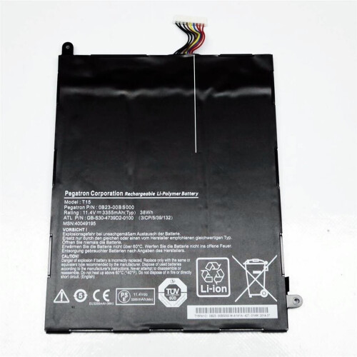 Notebook battery for Medion Akoya S6213T series T15 11.4V 3355mAh Tweedehands