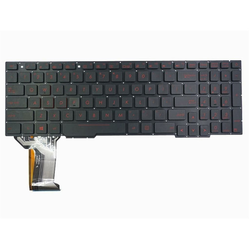 Notebook keyboard for Asus GL553VW FX553VD with backlit Tweedehands