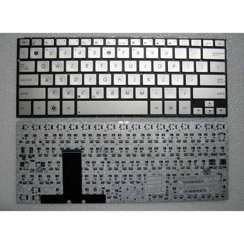 Notebook keyboard for Asus Zenbook UX32 UX31 silver Tweedehands