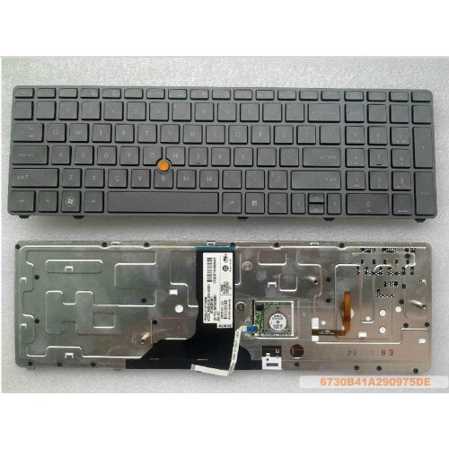 Notebook keyboard for HP ProBook 8760W 8770W Pointstick Tweedehands