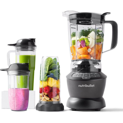Nutribullet Combo - Power Blender - 1200 Watt - 11-delig - Donker Grijs