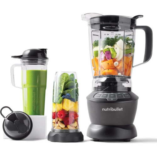 NutriBullet NBF500DG - Blender 1200 W 1,9 l - Zilver