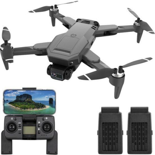 Nuvance - Drone met Camera en GPS - 1080p Mini Camera - Inclusief Opbergtas en 2 Accu's Tweedehands