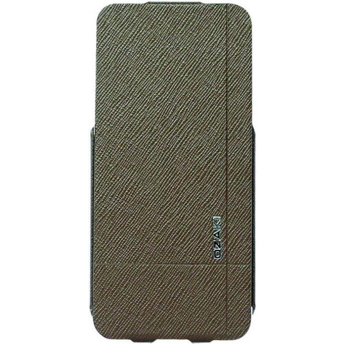 O!coat Aim High Stability - Flip Cover - Bescherming tegen krassen en vuil - Bruin