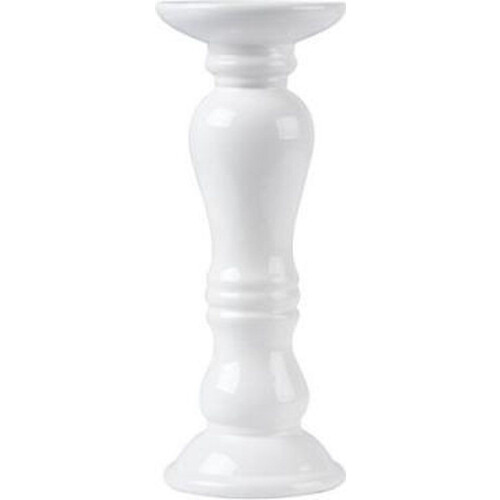 OEM Kandelaar - H25,7 cm - Aardewerk - Wit
