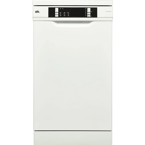 Ok Odw4541dfsw - Vrijstaande Smalle Vaatwasser - 45 Cm - 10 Couverts - 49 Db - Energieklasse E | Nieuw (outlet) Tweedehands