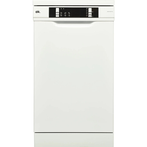 Ok Odw4541dfsw - Vrijstaande Vaatwasser - 45 Cm - 10 Couverts - 49 Db - Energieklasse D | Nieuw (outlet)