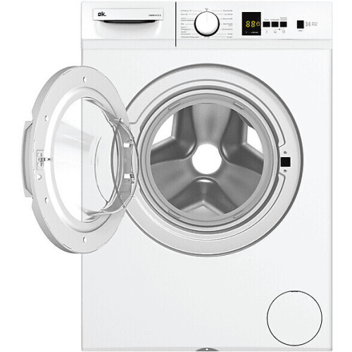 Ok. Owm 6112 C Wasmachine - 6kg - 1400t - Snel Wasprogramma - Wit | Nieuw (outlet)