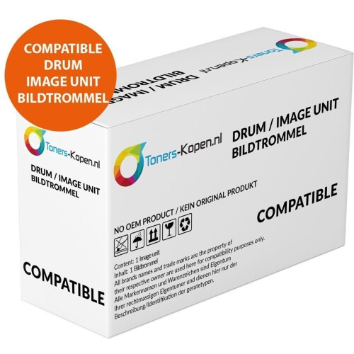 Oki 43501902 Drum Unit Zwart 25000pag - Huismerk Compatible - B4400 B4400N B4600 B4600N B4600NPS B4600PS B4600 Series - 43501902 compatible 43501902 alternatief - 106R01034 Drum Unit Oki - Tonercartridge Vervanger Tweedehands