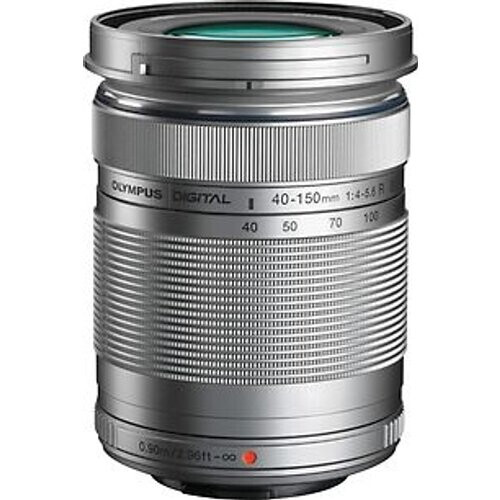 Olympus M.Zuiko Digital 40-150 mm F4.0-5.6 ED R 58 mm filter (geschikt voor Micro Four Thirds) zilver Tweedehands