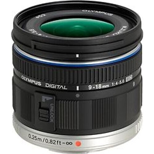 Olympus M.Zuiko Digital 9-18 mm F4.0-5.6 ED 52 mm filter (geschikt voor Micro Four Thirds) zwart Tweedehands