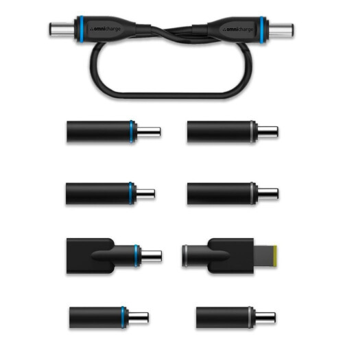 Omnicharge DC-kabel-PC Kabel - Lenovo,Dell en HP - Zwart - 15 cm