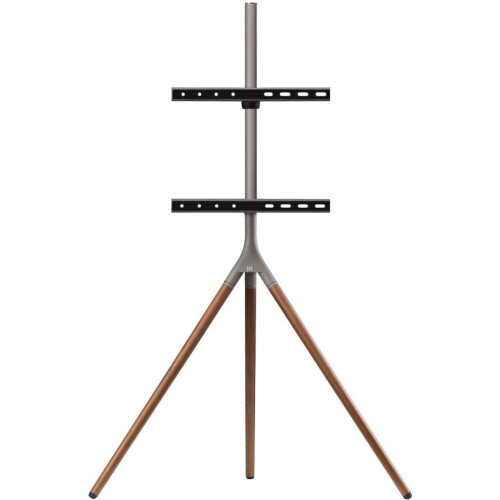 One For All WM 7471 - Vloerstandaard - 360° zwenkfunctie - Bruin