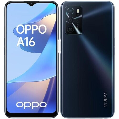 Oppo A16 32GB - Zwart - Simlockvrij - Dual-SIM Tweedehands