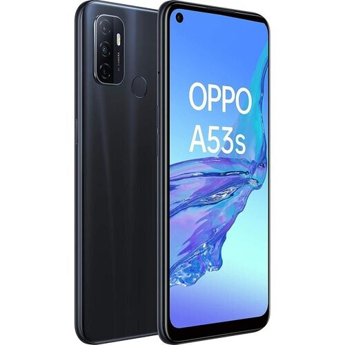 Oppo A53S 128GB - Zwart - Simlockvrij - Dual-SIM Tweedehands