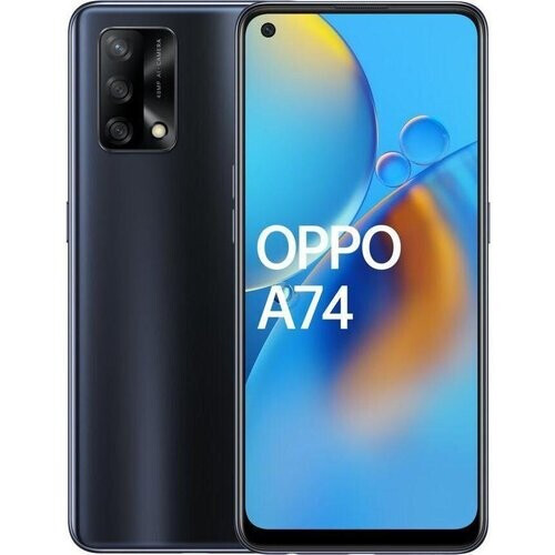 Oppo A74 128GB - Zwart - Simlockvrij - Dual-SIM Tweedehands