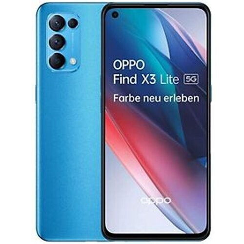 Oppo Find X3 Lite Dual SIM 128GB blauw Tweedehands