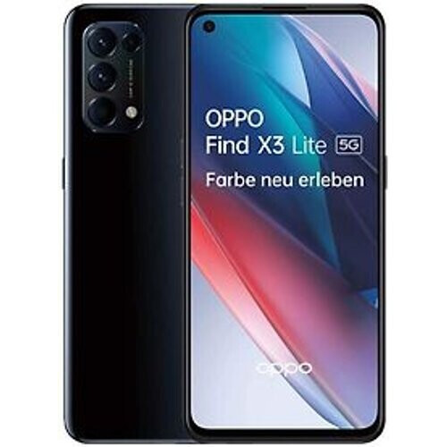 Oppo Find X3 Lite Dual SIM 128GB zwart Tweedehands