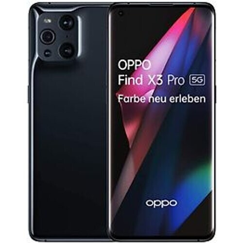 Oppo Find X3 Pro Dual SIM 256GB zwart Tweedehands