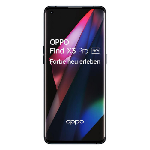 Oppo Find X3 Pro - Zwart - 256 GB - Dubbele fysieke simkaart