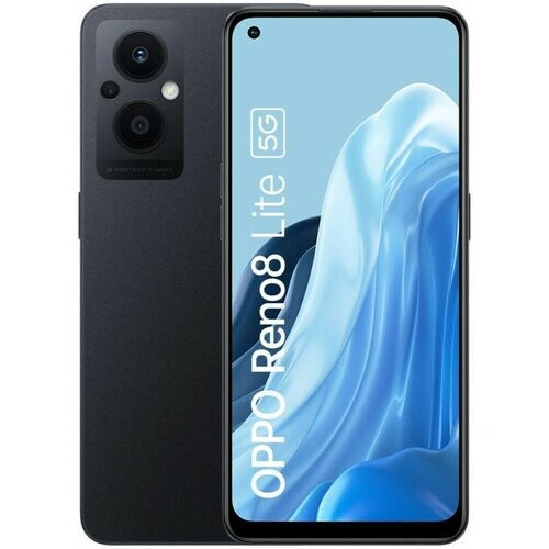 Oppo Reno 8 Lite 5G 128GB - Zwart - Simlockvrij - Dual-SIM Tweedehands