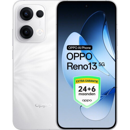 OPPO Reno13 5G - 12+256GB - 50MP camera - Plume White