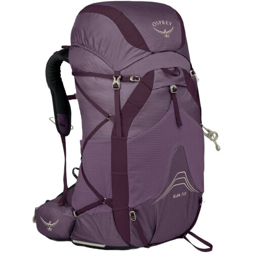 Osprey Eja 58 - Trekkingrugzak WXS/S 58L - Ultralicht - Purple Dusk