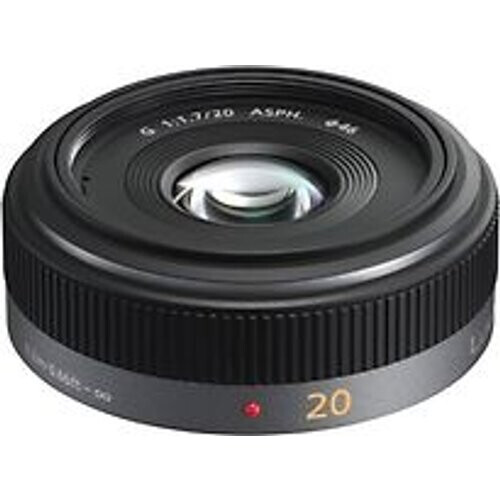 Panasonic Lumix G 20 mm F1.7 ASPH. 46 mm filter (geschikt voor Micro Four Thirds) zwart Tweedehands