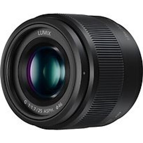 Panasonic Lumix G 25 mm F1.7 46 mm filter (geschikt voor Micro Four Thirds) zwart Tweedehands