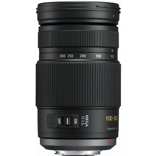 Panasonic Lumix G VARIO 100-300 mm F4.0-5.6 67 mm filter (geschikt voor Micro Four Thirds) zwart Tweedehands