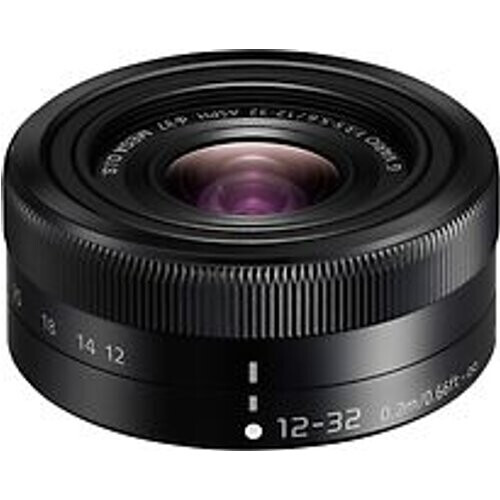 Panasonic Lumix G VARIO 12-32 mm F3.5-5.6 ASPH. O.I.S. 37 mm filter (geschikt voor Micro Four Thirds) zwart Tweedehands