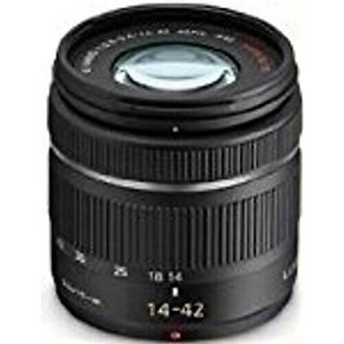 Panasonic Lumix G VARIO 14-42 mm F3.5-5.6 ASPH. MEGA O.I.S. 52 mm filter (geschikt voor Micro Four Thirds) zwart Tweedehands