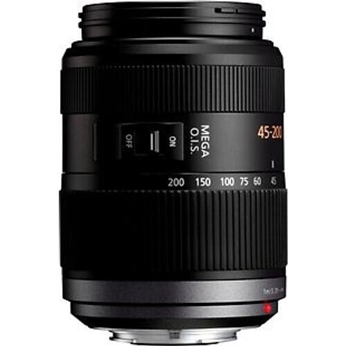 Panasonic Lumix G VARIO 45-200 mm F4.0-5.6 O.I.S. 52 mm filter (geschikt voor Micro Four Thirds) zwart Tweedehands
