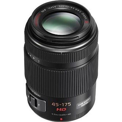 Panasonic Lumix G X VARIO 45-175 mm F4.0-5.6 PZ 46 mm (geschikt voor Micro Four Thirds) zwart Tweedehands